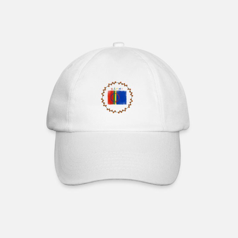 Sapmi - Baseball Cap - white/white