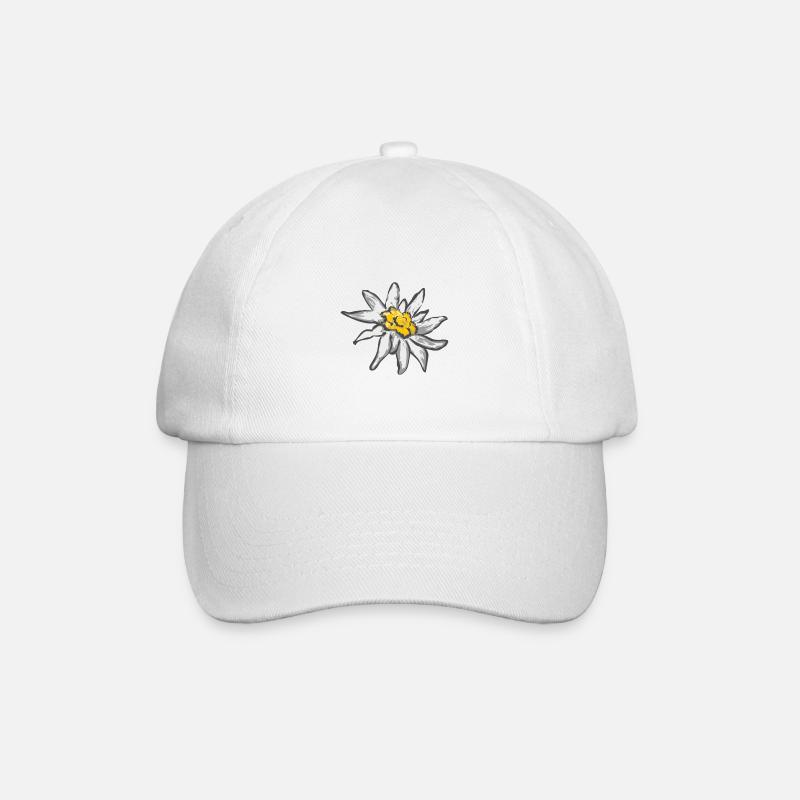 Edelweiss - Casquette classique - blanc/blanc