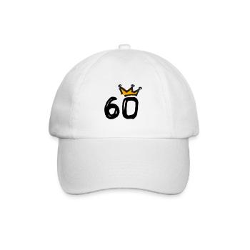 60e anniversaire Krone - Casquette classique - blanc/blanc - Devant