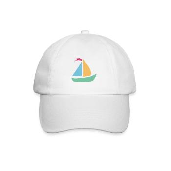 bateau cadeau bateau bateau bateau cadeau bateau bateau - Casquette classique - blanc/blanc - Devant