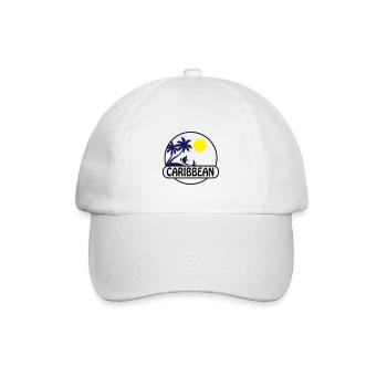 Caraïbes 02 - Casquette classique - blanc/blanc - Devant