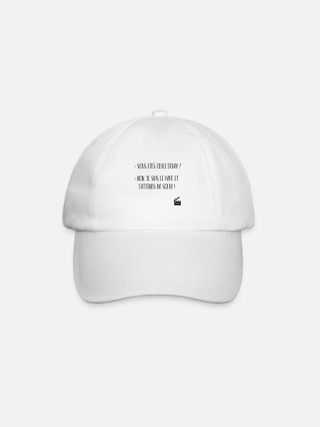 Vous êtes Odlie Deray ? Humour / Culte ! - Casquette classique - blanc/blanc