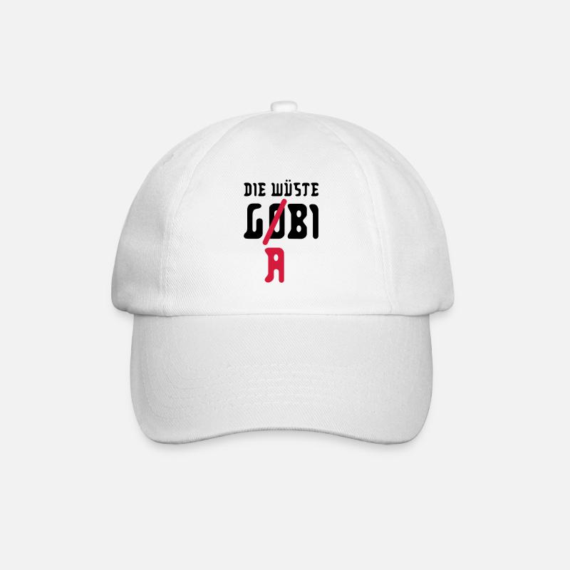 the desert g (o) (a) bilateral - Baseball Cap - white/white