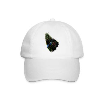 Men's Premium Longsleeve Shirt - Baseball Cap - white/white - Front