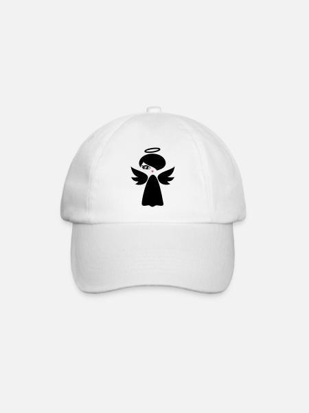 ange - Casquette classique - blanc/blanc