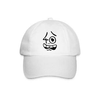 Uh oh, 40 years! - Baseball Cap - white/white - Front