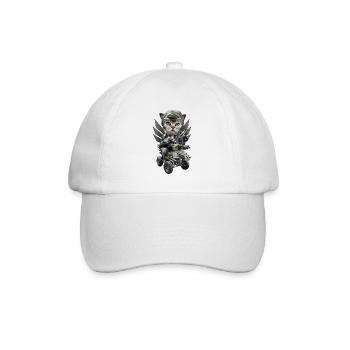 CATLORD - Baseball Cap - white/white - Front