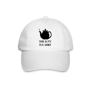 tea shirt - Casquette classique - blanc/blanc - Devant