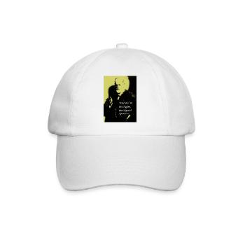 Freud citation fumeur de cigare - Casquette classique - blanc/blanc - Devant
