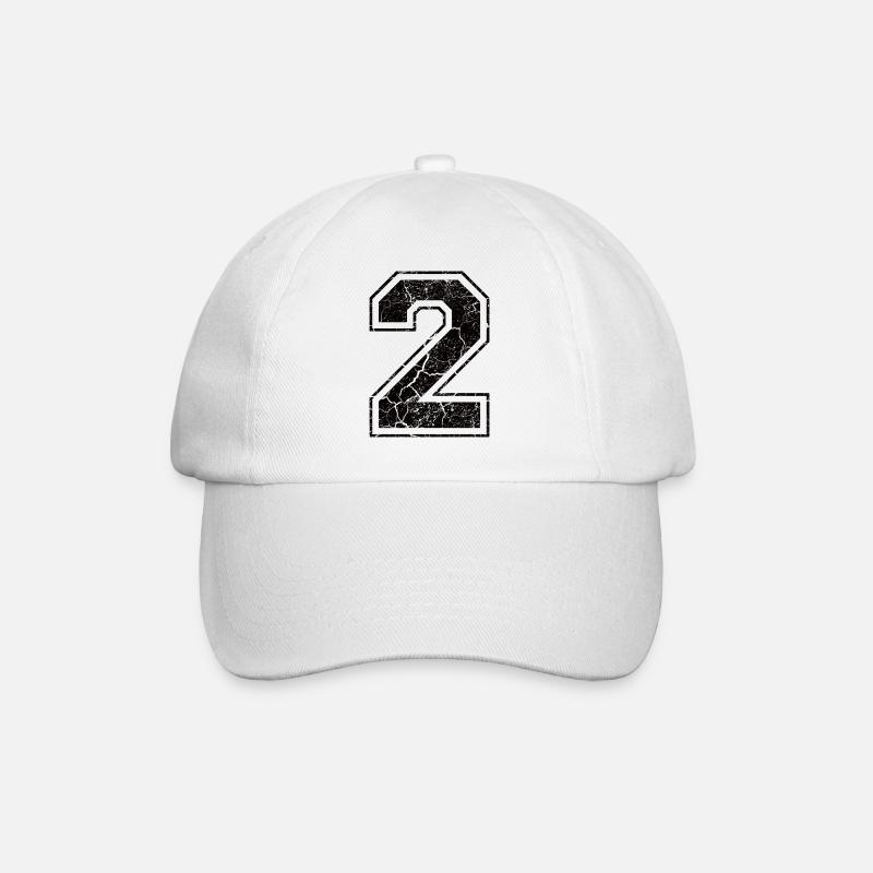 2 two zwei black schwarz (fr) - Casquette classique - blanc/blanc