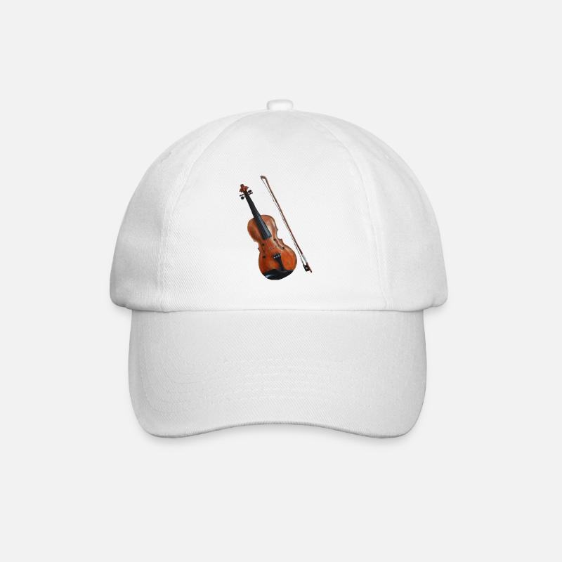 Fiddle - Casquette classique - blanc/blanc