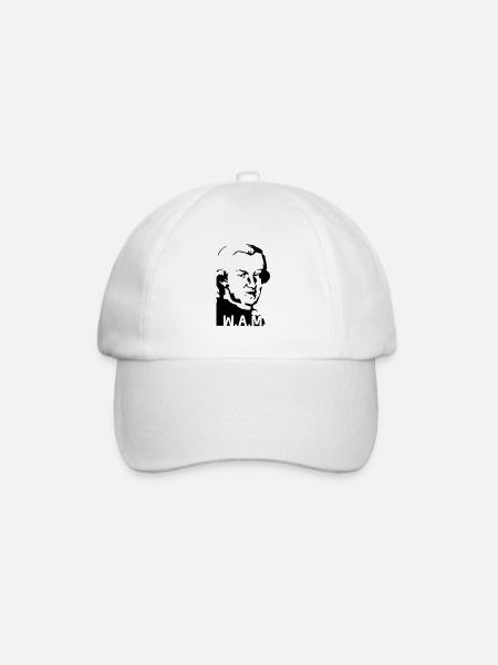 Mozart - Baseball Cap - white/white