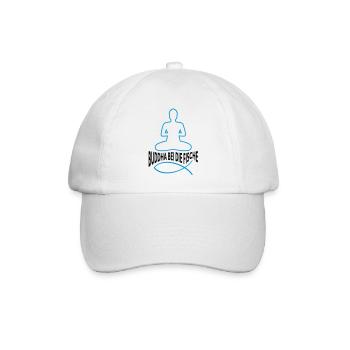 BUDDHA IN THE FISH - Baseball Cap - white/white - Front