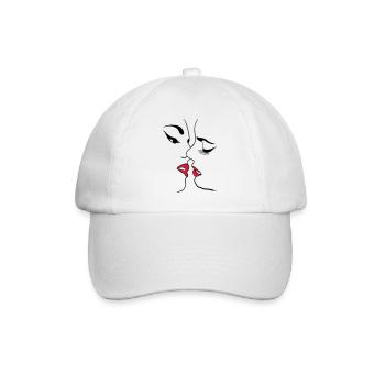 Lesbienne - Casquette classique - blanc/blanc - Devant