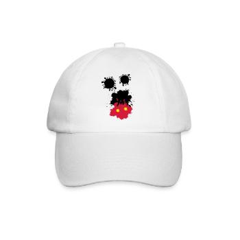Mouse taches - Casquette classique - blanc/blanc - Devant