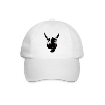 Devil girl - Baseball Cap - white/white - Front