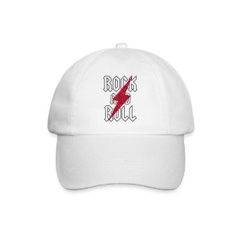 Rock And Roll - Casquette classique - blanc/blanc - Devant