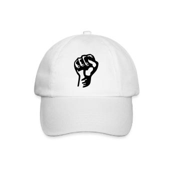 fist - Baseball Cap - white/white - Front