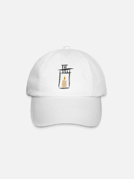 lanterne - Casquette classique - blanc/blanc