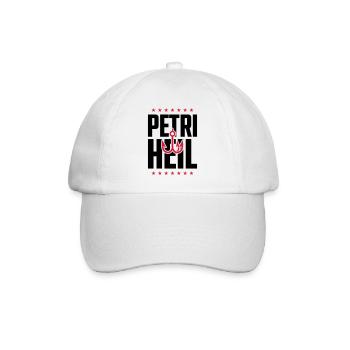 Petri Heil pêche pêche - Casquette classique - blanc/blanc - Devant