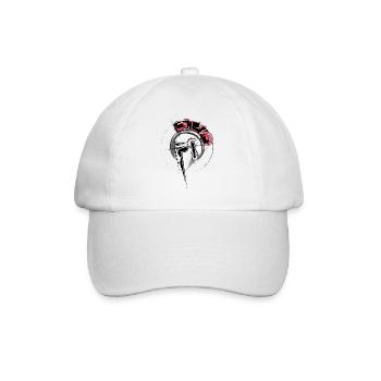 Gladiateur Illustration Combattant Casque Romains icône - Casquette classique - blanc/blanc - Devant