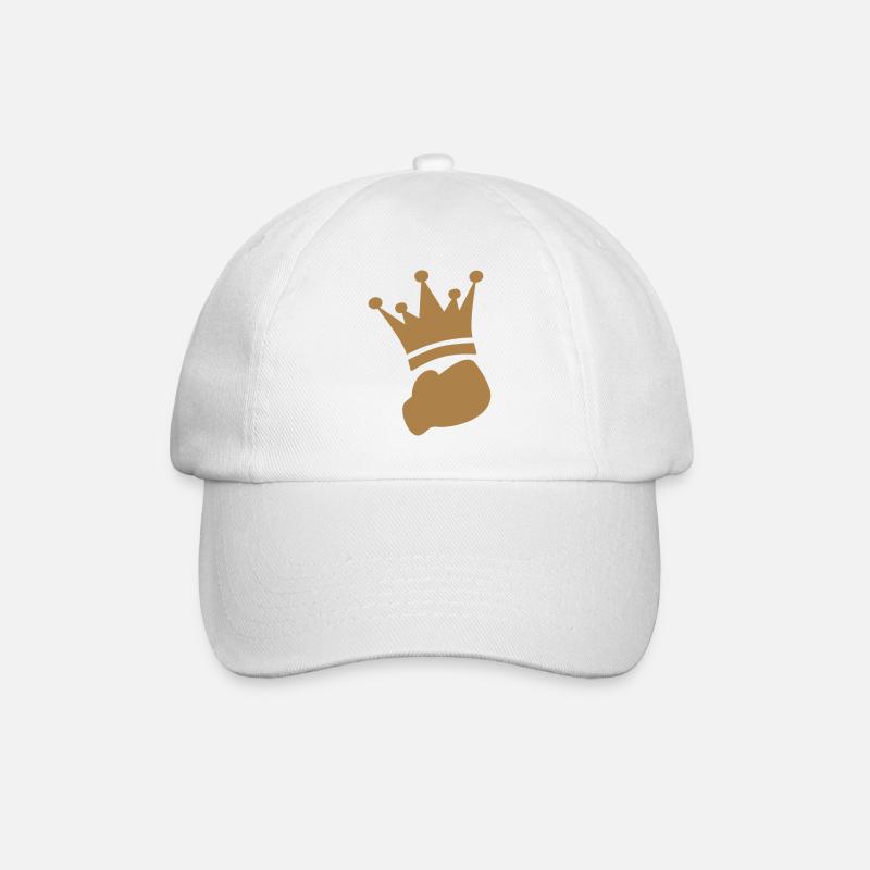 Boxen - Boxer - Baseballkappe - Weiß/Weiß