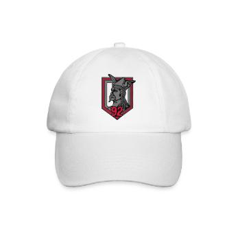 92nd RI LES GAULOIS - Baseball Cap - white/white - Front