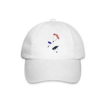 Parapente parapente plume para - Casquette classique - blanc/blanc - Devant