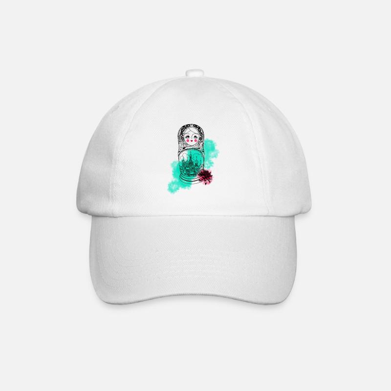 Matroschka - Casquette classique - blanc/blanc