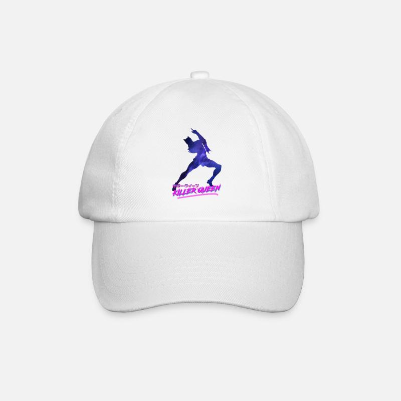 Killer Queen Outrun - Baseballkappe - Weiß/Weiß