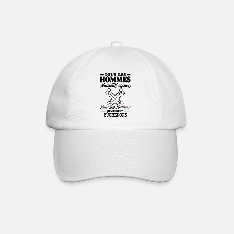 Bûcherons - Casquette classique - blanc/blanc