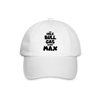 Ein ganzer Bullengas Max Race, DGP, Zandvoort * - Baseballkappe - Weiß/Weiß - Vorne