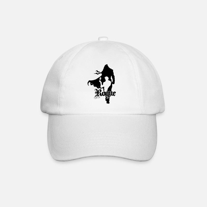Voyous RPG Rogue Silhouetten - Baseballkappe - Weiß/Weiß