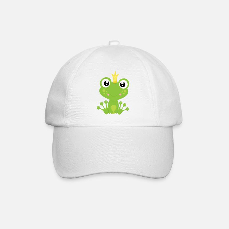 Roi grenouille - Casquette classique - blanc/blanc