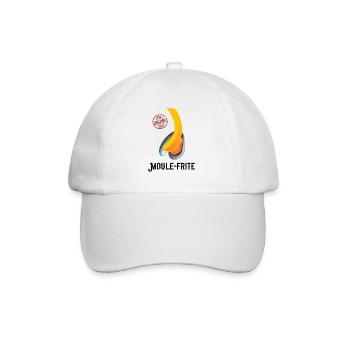 moulefrite - Casquette classique - blanc/blanc - Devant