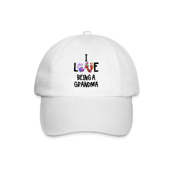 Grandma Statement Grandmother Pensioner Old Woman - Baseball Cap - white/white - Front
