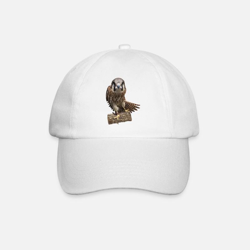 Kestrel - Baseball Cap - white/white