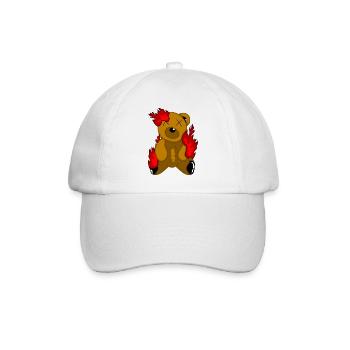 Teddy Feu - Casquette classique - blanc/blanc - Devant