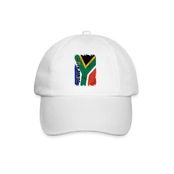 drapeau afrique du sud - Casquette classique - blanc/blanc - Devant