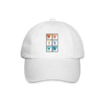 Science | Periodic Table of Elements - Baseball Cap - white/white - Front