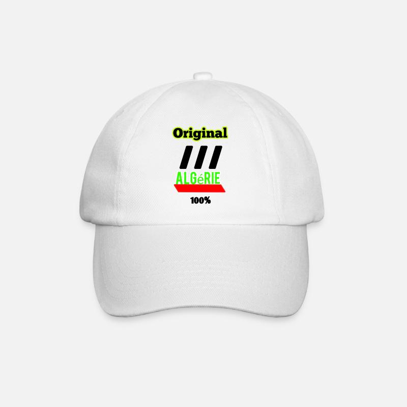 original Algeria - Baseball Cap - white/white