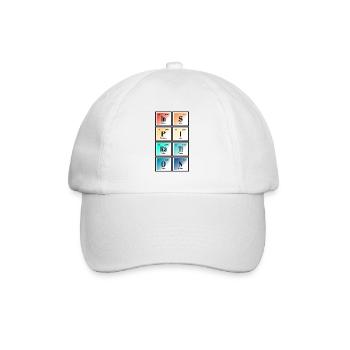 Inspiration - Tableau périodique des éléments - Casquette classique - blanc/blanc - Devant