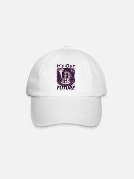 Its our future No1 - Baseballkappe - Weiß/Weiß