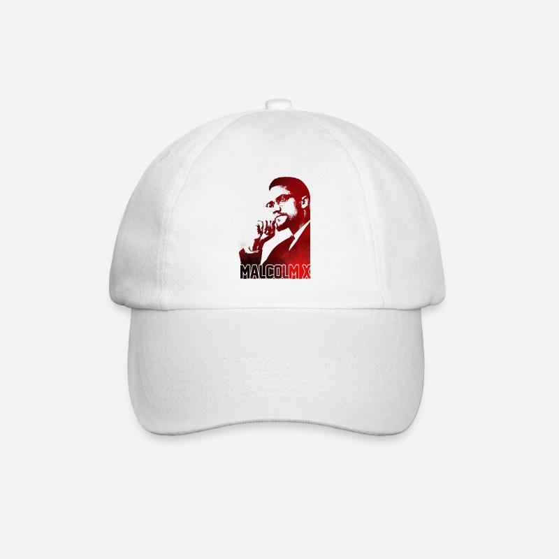 Malcolmx - Casquette classique - blanc/blanc