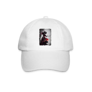 Samurai - Baseballkappe - Weiß/Weiß - Vorne