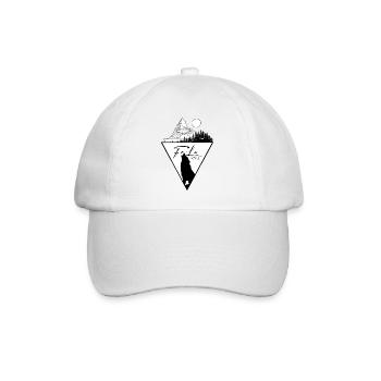 FeLu Travel - Baseballkappe - Weiß/Weiß - Vorne