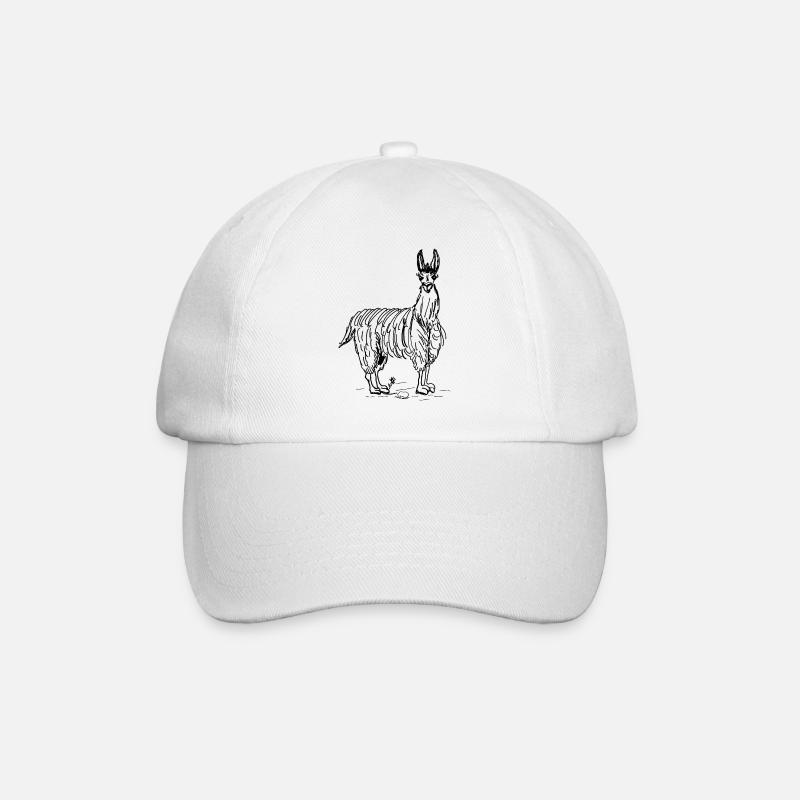 lama - Casquette classique - blanc/blanc
