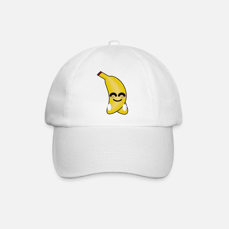 Drôle de banane - Casquette classique - blanc/blanc