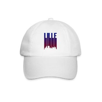 Lille Skyline Gradient - Baseball Cap - white/white - Front