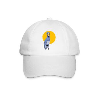 Shoebill Bird Ornithologist Forest I Gift - Baseball Cap - white/white - Front